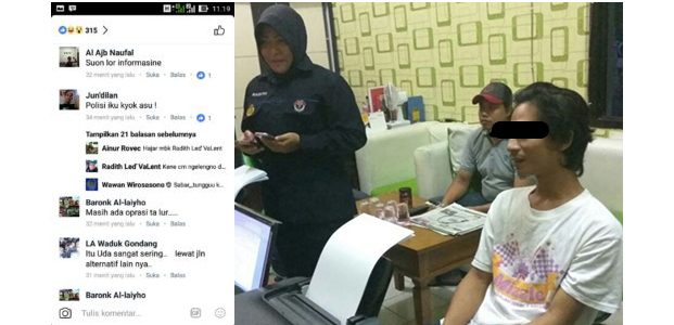2 Kali Ditilang, Seorang Pria di Lamongan Hina Polisi di Facebook 2 Kali Ditilang, Seorang Pria di Lamongan Hina Polisi di Facebook