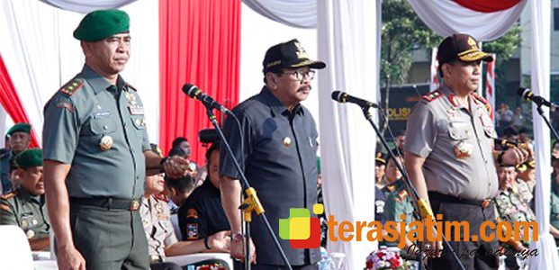 Perkuat Sinergitas Jelang Pilkada, Forkopimda Jatim Gelar apel Tiga Pilar Perkuat Sinergitas Jelang Pilkada, Forkopimda Jatim Gelar apel Tiga Pilar