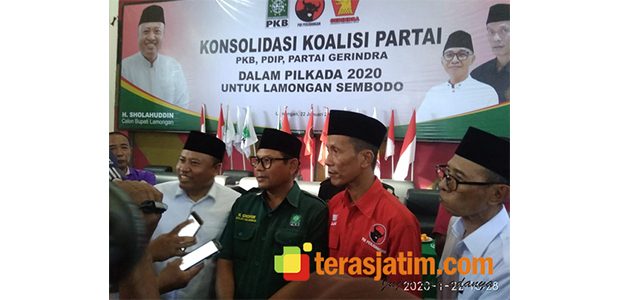 3 Parpol Gelar Konsolidasi Untuk Usung Sholahudin di Pilkada Lamongan 3 Parpol Gelar Konsolidasi Untuk Usung Sholahudin di Pilkada Lamongan