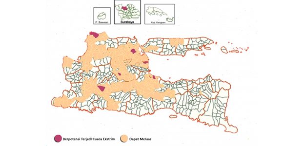 Sejumlah Daerah di Jatim, Waspadai Hujan Petir Pada Siang Hari Sejumlah Daerah di Jatim, Waspadai Hujan Petir Pada Siang Hari