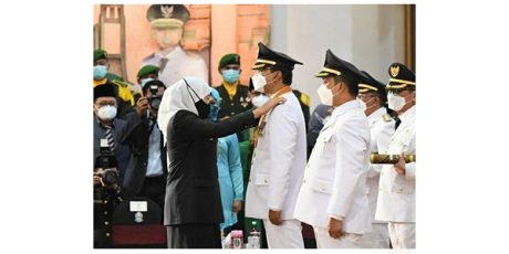 Gus Ipul Dilantik Jadi Wali Kota Pasuruan, Ini Kata Gubernur Khofifah