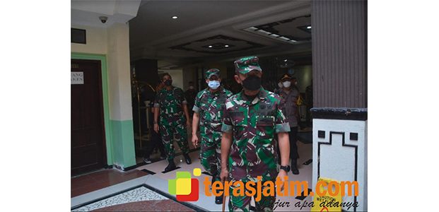 Pangdam Tinjau 3 Hotel di Surabaya Yang Akan Jadi Tempat Karantina