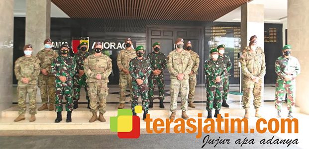 Pangdam Terima Kunjungan Sejumlah Personel US Army Pangdam Terima Kunjungan Sejumlah Personel US Army