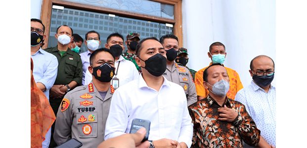 Jelang Penetapan Upah Minimum Tahun 2022, Forkopimda Kota Surabaya Gelar ‘Ngopi Bersama’