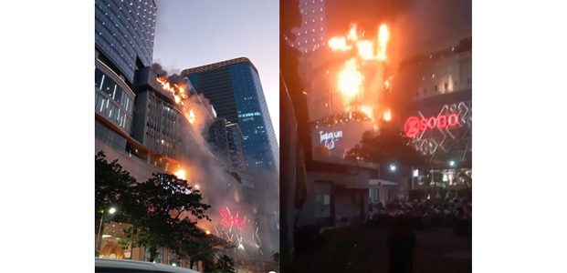 Tunjungan Plaza (TP) 5 Surabaya Terbakar Tunjungan Plaza (TP) 5 Surabaya Terbakar