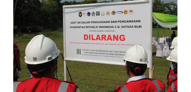 Satgas BLBI Sita Aset Senilai Rp630 Miliar di Wonokromo Surabaya Satgas BLBI Sita Aset Senilai Rp630 Miliar di Wonokromo Surabaya