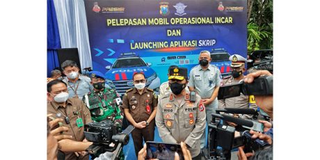 Tambah 2 Unit Mobil INCAR, Kapolda Jatim Juga Resmikan Aplikasi SKRIP, Apa Itu?