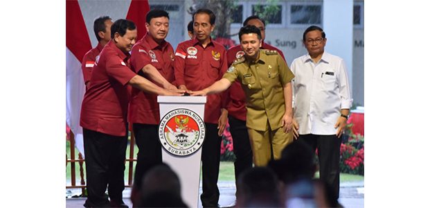 Kunjungi Surabaya, Presiden Resmikan Asrama Mahasiswa Nusantara (AMN)