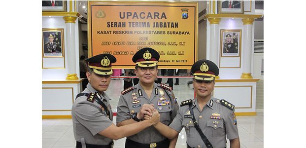 AKBP Leonard Sinambela Resmi Pimpin Tim Anti Bandit Polrestabes Surabaya AKBP Leonard Sinambela Resmi Pimpin Tim Anti Bandit Polrestabes Surabaya