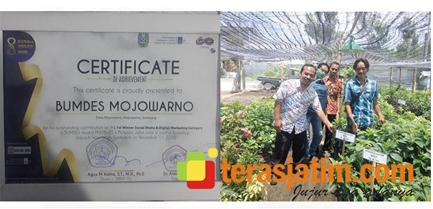 Bumdes Mojowarno Jombang Raih Juara 1 Tingkat Provinsi Jatim Bumdes Mojowarno Jombang Raih Juara 1 Tingkat Provinsi Jatim