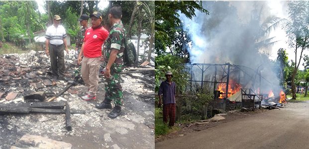 Spirtus Tumpah, Bengkel Tambal Ban dan Kios Bensin Ludes Terbakar Spirtus Tumpah, Bengkel Tambal Ban dan Kios Bensin Ludes Terbakar