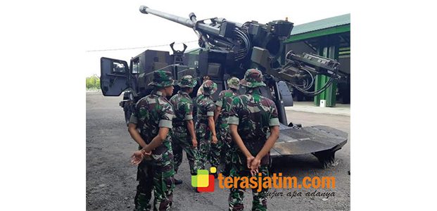 Asah Kemampuan, Prajurit Armed Ngawi Gelar Latorjab Asah Kemampuan, Prajurit Armed Ngawi Gelar Latorjab