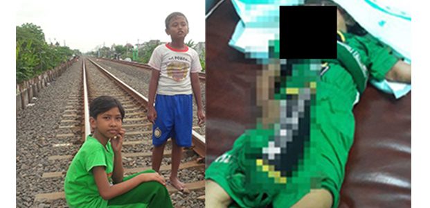 Asyik Bermain, Bocah 3 Tahun Tewas Dihantam Kereta Api Asyik Bermain, Bocah 3 Tahun Tewas Dihantam Kereta Api
