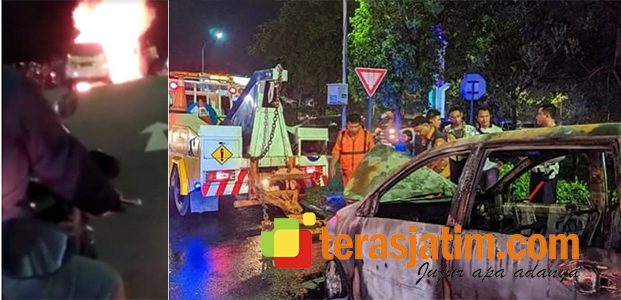Avanza Berpenumpang Sekeluarga, Ludes Terbakar di Depan Pintu Masuk Tol Sidoarjo Avanza Berpenumpang Sekeluarga, Ludes Terbakar di Depan Pintu Masuk Tol Sidoarjo