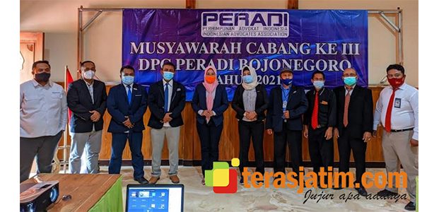 Muscab Peradi Bojonegoro, Mansur Kembali Dipercaya Jadi Ketua Muscab Peradi Bojonegoro, Mansur Kembali Dipercaya Jadi Ketua