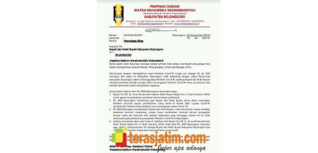 Perseteruan Bupati dan Wabup Bojonegoro Meruncing, PC IMM Nyatakan Sikap Hingga Tuntut Mundur Perseteruan Bupati dan Wabup Bojonegoro Meruncing, PC IMM Nyatakan Sikap Hingga Tuntut Mundur