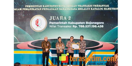 Bukti Transparansi Pengadaan E- Catalog, Pemkab Bojonegoro Raih Juara 2 di E- Purchasing Award 2025