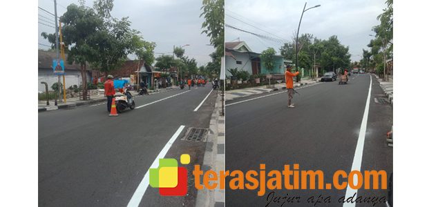 Cat Marka Jalan 4 Km di Kota Bojonegoro Telan Dana 180 Juta, Kontraktor dari Luar Kota Cat Marka Jalan 4 Km di Kota Bojonegoro Telan Dana 180 Juta, Kontraktor dari Luar Kota