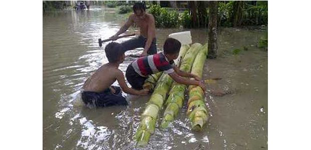 Banjir Lokal, Satu Dusun di Kanor Bojonegoro Terisolir Banjir Lokal, Satu Dusun di Kanor Bojonegoro Terisolir