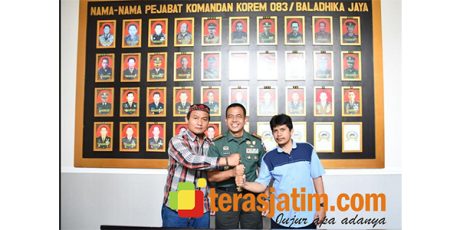 Barisan Kader Gus Dur Kunjungi Makorem Bhaladika Jaya Malang