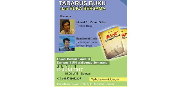 Bedah Buku Nasihat Begawan Tuban, Karya Putra asli Jatirogo Tuban Bedah Buku Nasihat Begawan Tuban, Karya Putra asli Jatirogo Tuban