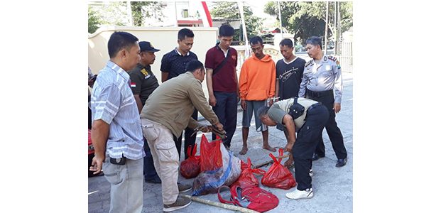 Berburu di Taman Nasional Baluran, 2 Orang Pria Diamankan Berburu di Taman Nasional Baluran, 2 Orang Pria Diamankan