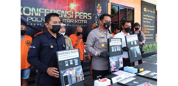 Dalam Sebulan, Polres Blitar Kota Kandangkan 5 Pengedar Sabu Dalam Sebulan, Polres Blitar Kota Kandangkan 5 Pengedar Sabu