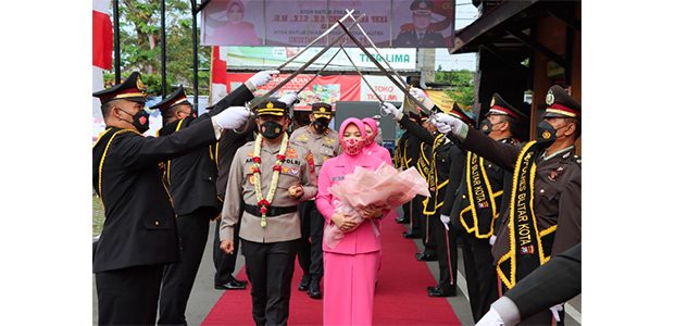 Sambut Kapolres Baru, Polres Blitar Kota Gelar Welcome And Farewell Sambut Kapolres Baru, Polres Blitar Kota Gelar Welcome And Farewell