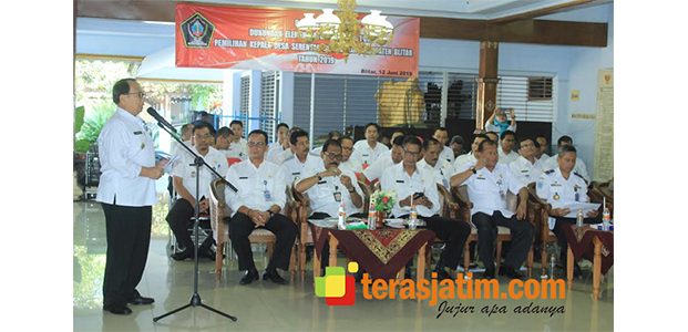 Bupati Blitar Resmikan DESK Pilkades Serentak Tahun 2019 Bupati Blitar Resmikan DESK Pilkades Serentak Tahun 2019