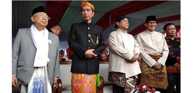 Capres-Cawapres dan Pimpinan Parpol, Deklarasikan Kampanye Damai Tanpa Hoax dan SARA Capres-Cawapres dan Pimpinan Parpol, Deklarasikan Kampanye Damai Tanpa Hoax dan SARA