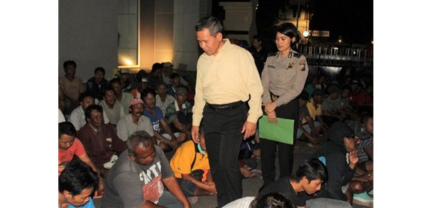 Dalam Semalam, Polrestabes Surabaya Garuk 133 Preman Dalam Semalam, Polrestabes Surabaya Garuk 133 Preman