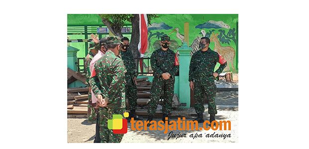 Danrem Bhaskara Jaya Tinjau Lokasi TMMD di Prambon Sidoarjo Danrem Bhaskara Jaya Tinjau Lokasi TMMD di Prambon Sidoarjo