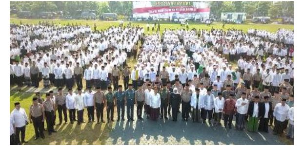 Di Jatim, Puncak Hari Santri Nasional 2019 Digelar di Lapangan Mapolda Jatim Di Jatim, Puncak Hari Santri Nasional 2019 Digelar di Lapangan Mapolda Jatim