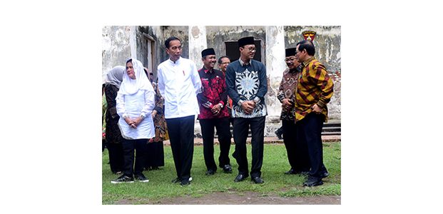 Di Ngawi, Presiden Jokowi Kunjungi Benteng Pendem Di Ngawi, Presiden Jokowi Kunjungi Benteng Pendem
