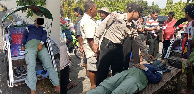 Diduga Kelelahan, Pria Penarik Becak Ditemukan Tewas di Atas Becaknya Diduga Kelelahan, Pria Penarik Becak Ditemukan Tewas di Atas Becaknya