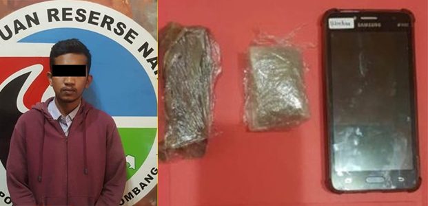 Diduga Nyambi Jualan Ganja, Oknum Mahasiswa asal Gudo Jombang Ditangkap Polisi Diduga Nyambi Jualan Ganja, Oknum Mahasiswa asal Gudo Jombang Ditangkap Polisi