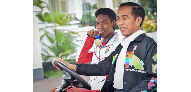 Diterima Presiden, Zohri Diajak Keliling Istana Bogor Diterima Presiden, Zohri Diajak Keliling Istana Bogor
