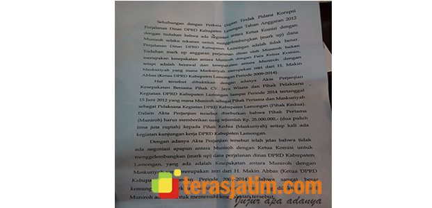 Babak Baru, Kasus Korupsi Perdin Lamongan Seret Nama Istri Mantan Ketua DPRD Babak Baru, Kasus Korupsi Perdin Lamongan Seret Nama Istri Mantan Ketua DPRD