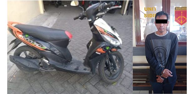 Embat Motor Sang Paman, Pria asal Sukorejo Blitar ini Diciduk Polisi Embat Motor Sang Paman, Pria asal Sukorejo Blitar ini Diciduk Polisi