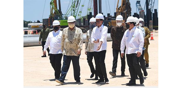 Kunjungi Gresik, Presiden Hadiri Groundbreaking Pembangunan Smelter PT. Freeport Indonesia
