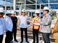 Kunjungi Gresik, Presiden Cek Pembangunan Smelter Freeport