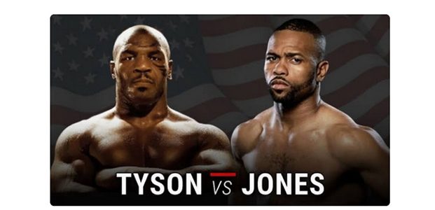 Siang Ini, Ada Duel Mike Tyson vs Roy Jones Jr Siang Ini, Ada Duel Mike Tyson vs Roy Jones Jr