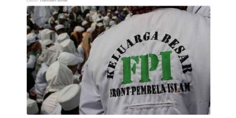 Pemerintah Resmi Bubarkan Ormas FPI
