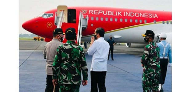 Terbang ke Jatim, Presiden Pantau Penanganan Dampak Erupsi Gunung Semeru di Lumajang