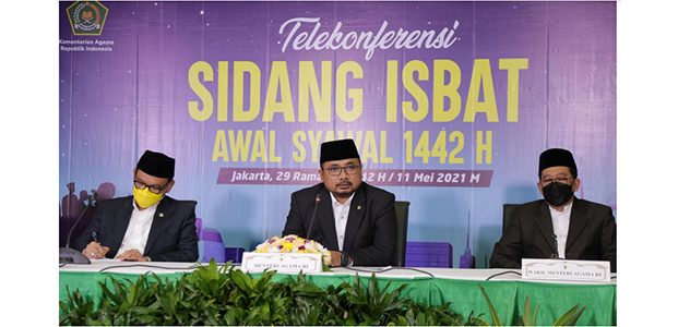 Pemerintah Tetapkan 1 Syawal 1442H Jatuh Pada Kamis, 13 Mei 2021 Pemerintah Tetapkan 1 Syawal 1442H Jatuh Pada Kamis, 13 Mei 2021