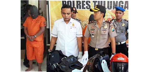Pelaku Penjambretan di Beberapa Lokasi di Tulungagung Dibekuk Pelaku Penjambretan di Beberapa Lokasi di Tulungagung Dibekuk