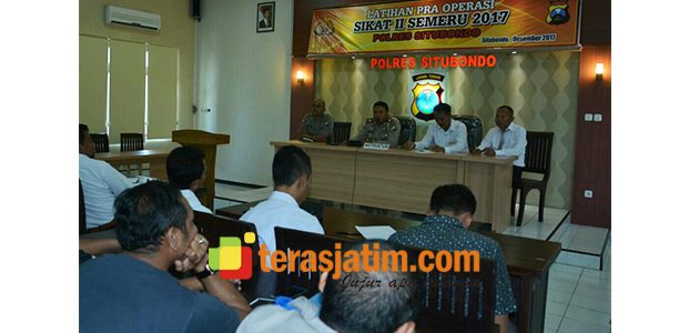 Jelang Operasi Sikat Semeru II, Polres Situbondo Latih Personilnya Jelang Operasi Sikat Semeru II, Polres Situbondo Latih Personilnya