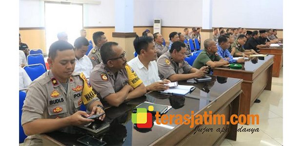 Jelang Pengesahan warga Baru Perguruan Silat, Aparat Keamanan di Jombang Gelar Rakor Jelang Pengesahan warga Baru Perguruan Silat, Aparat Keamanan di Jombang Gelar Rakor