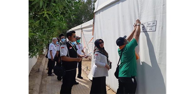 Jelang Wukuf, 5500 Tenda Jemaah Asal Indonesia di Arafah dan Mina Telah Siap Jelang Wukuf, 5500 Tenda Jemaah Asal Indonesia di Arafah dan Mina Telah Siap