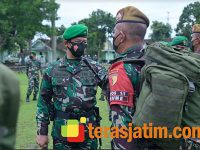 Setelah 11 Bulan Bertugas di Maluku Utara, Pasukan Yonarmed 8/105 Tiba di Jember